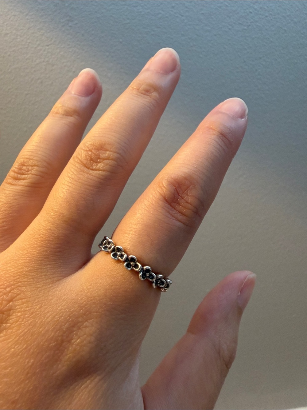 Pandora Floral Ring - 925 Sterling Silver (RETIRED)